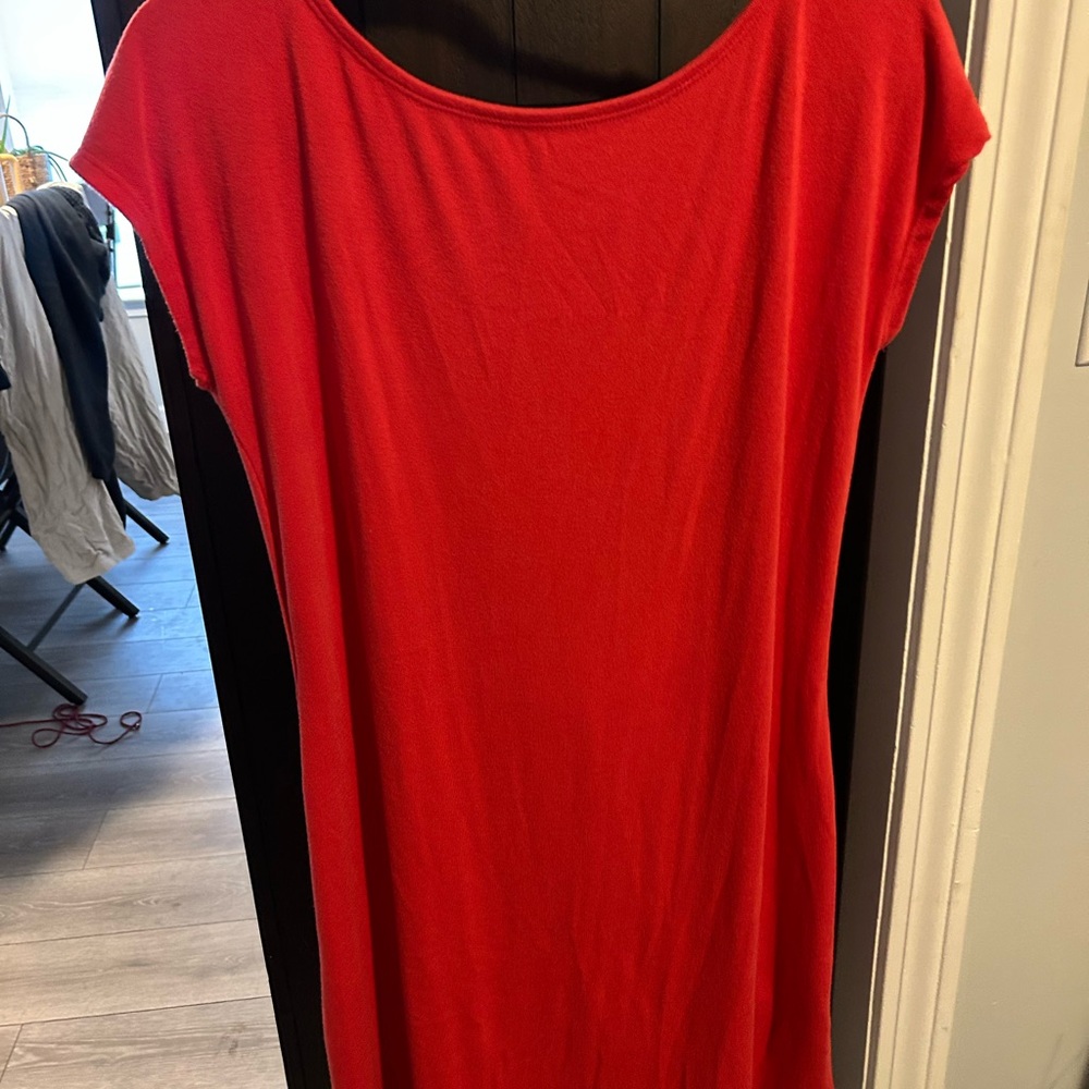 FreePeople Red Backless Dress - Picture 2 of 4